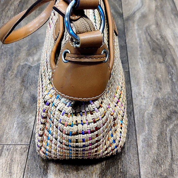 Fossil Shoulder Bag Woven Vintage - Picture 4 of 12